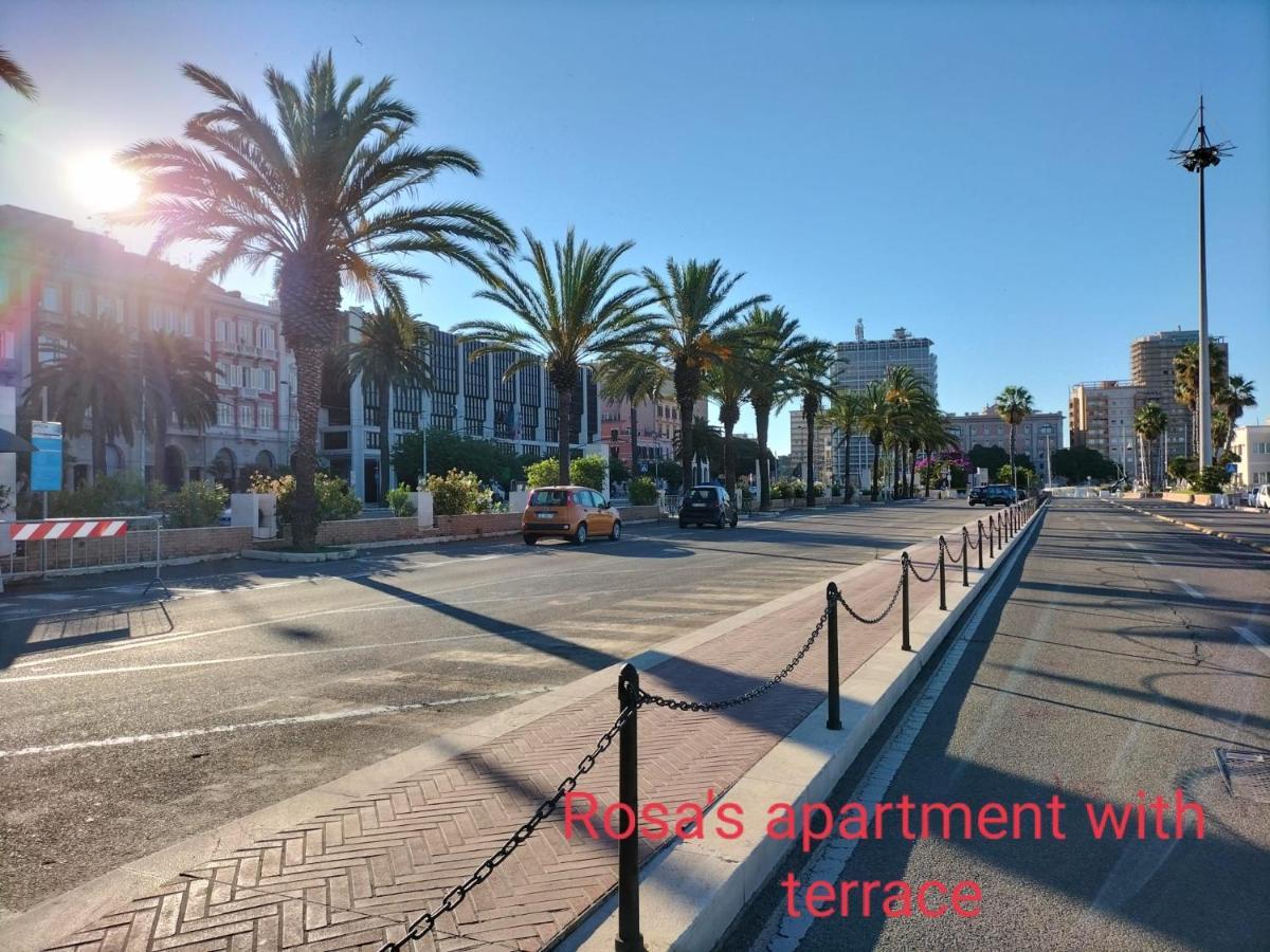 קליארי Rosa'S Apartment With Terrace מראה חיצוני תמונה
